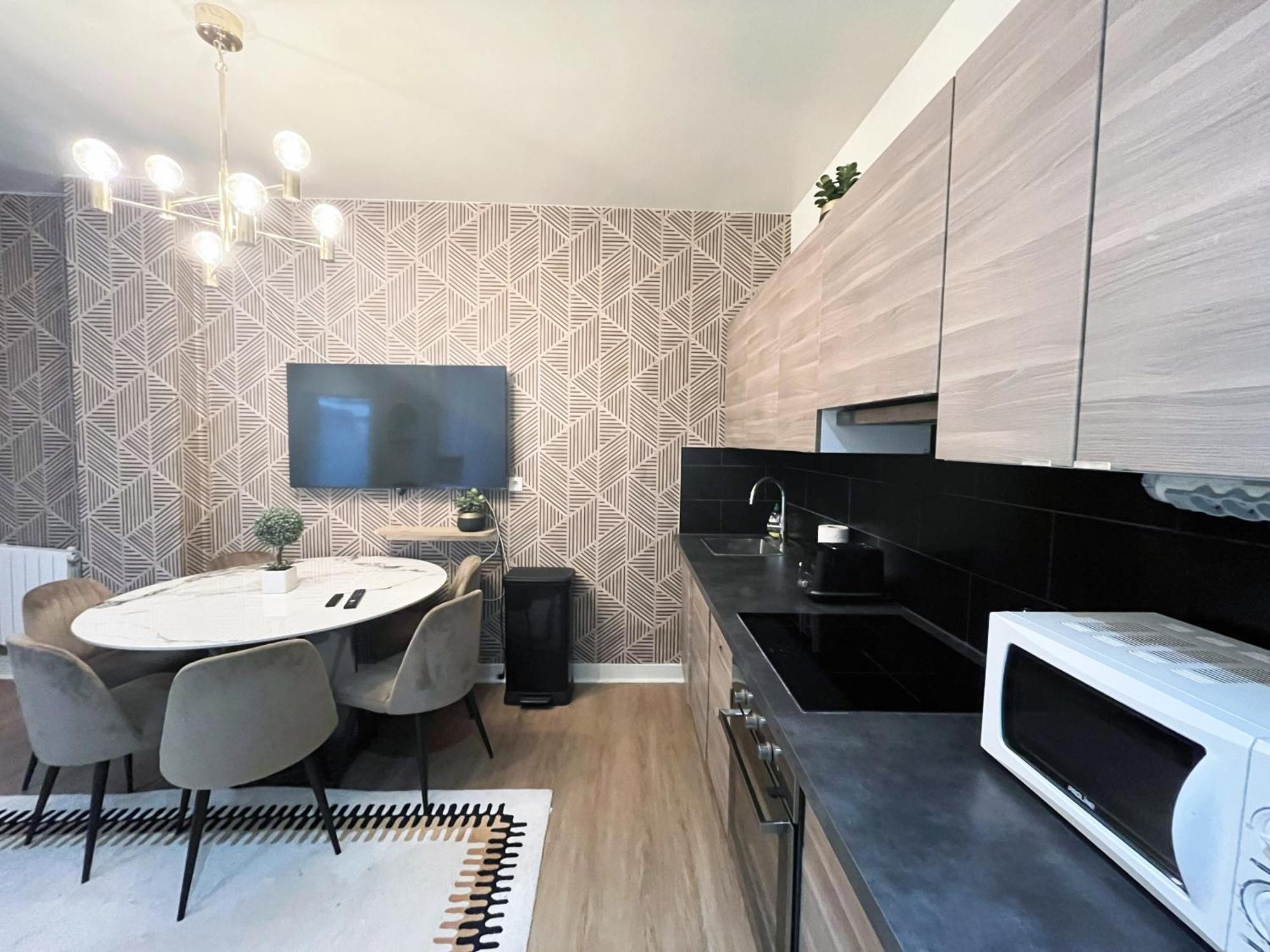 06 - Designed Flat Paris Grands Boulevards Lägenhet Exteriör bild