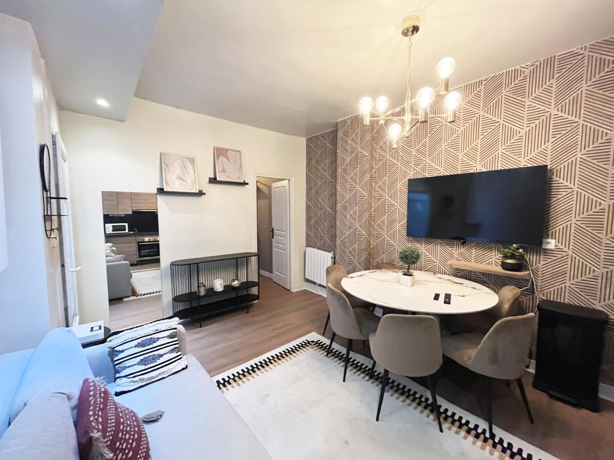 06 - Designed Flat Paris Grands Boulevards Lägenhet Exteriör bild